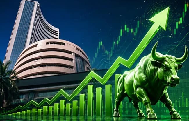 हरे निशान पर खुला शेयर बाजार, सेंसेक्स 212 अंक उछला