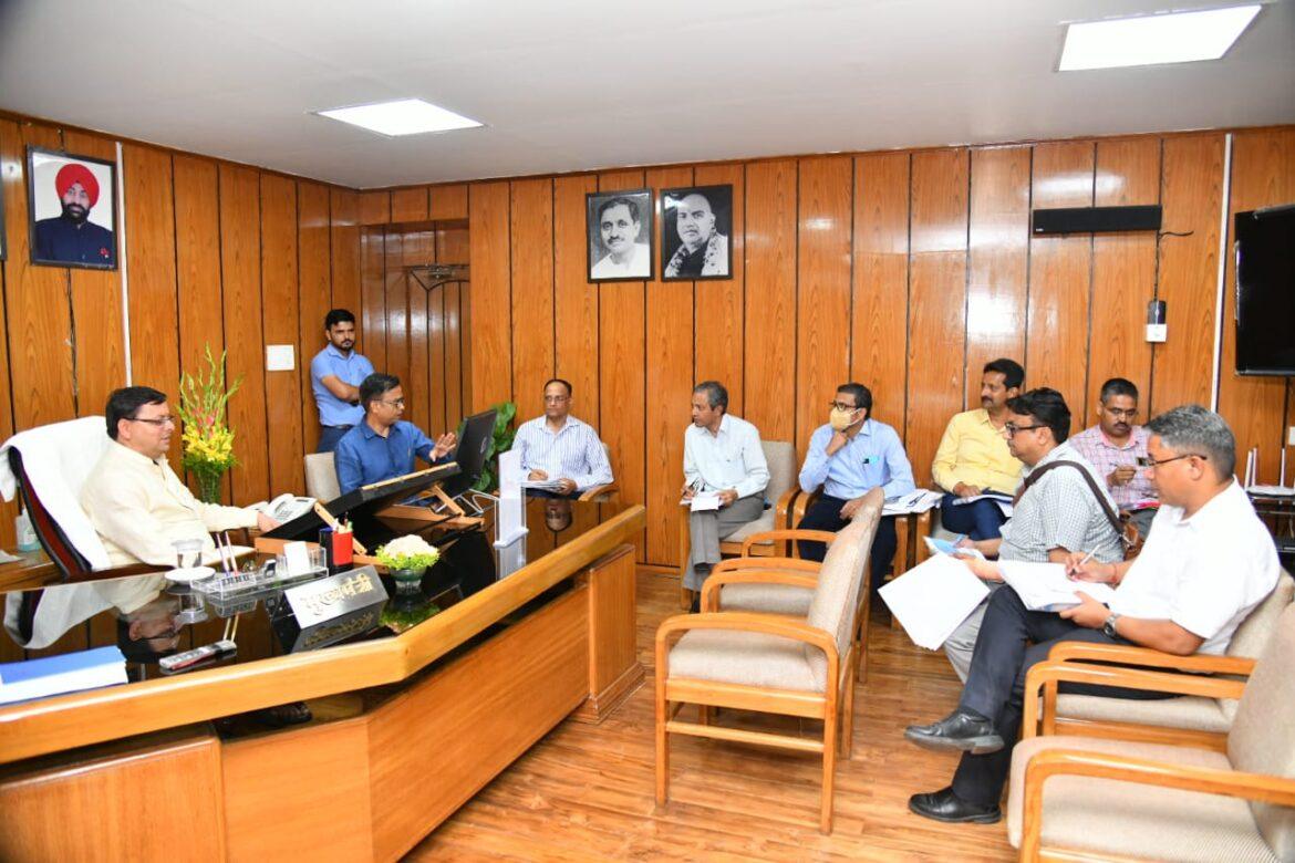 सीएम धामी ने विधानसभा में मानसखण्ड कोरिडोर के संबंध में ली बैठक