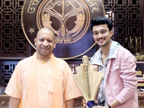 Indian Idol-13 winner Rishi Singh met CM Yogi