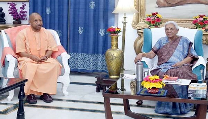 CM Yogi met governor