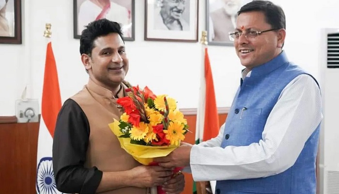 Manoj Muntashir met CM Dhami