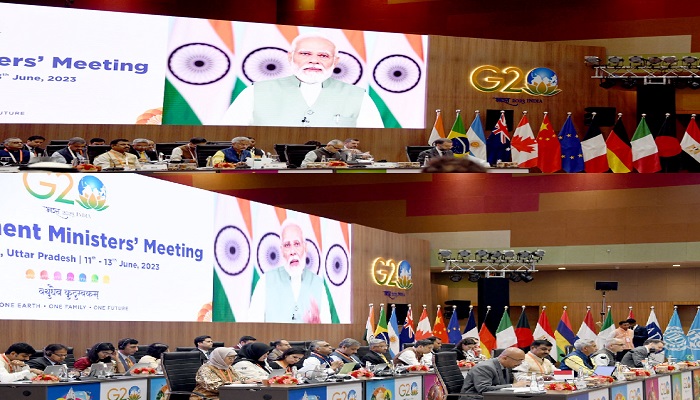 PM Modi addressed the G-20 meeting