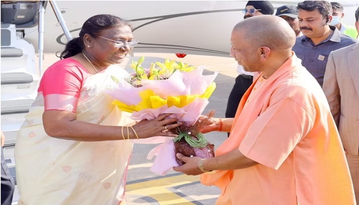 CM Yogi congratulates the President