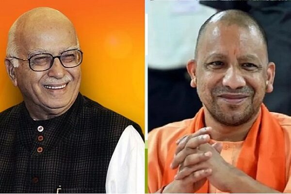 CM Yogi congratulated Lal Krishna Advani