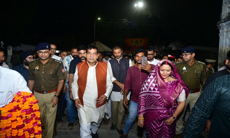 AK Sharma inspected the preparations for Chhath festival in Barabanki