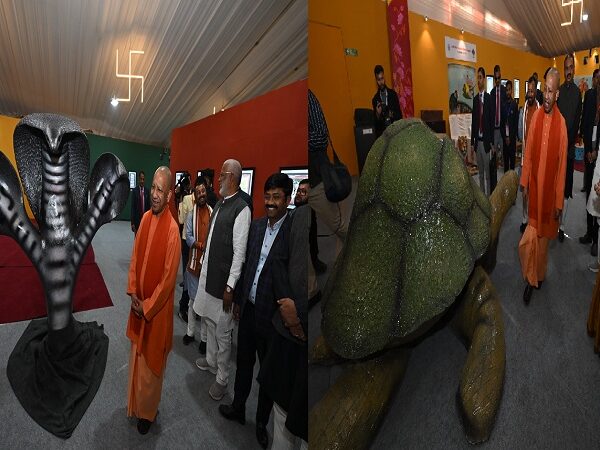 CM Yogi inaugurated the Kala Kumbh built in Sector 7