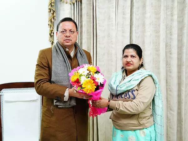 Shayra Bano met CM Dhami