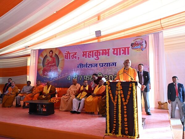 CM Yogi inaugurated the Buddhist Maha Kumbh Yatra