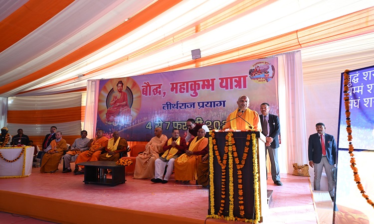 CM Yogi inaugurated the Buddhist Maha Kumbh Yatra