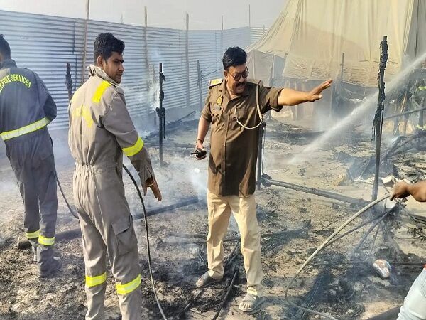 Fire broke out at two places in Maha Kumbh