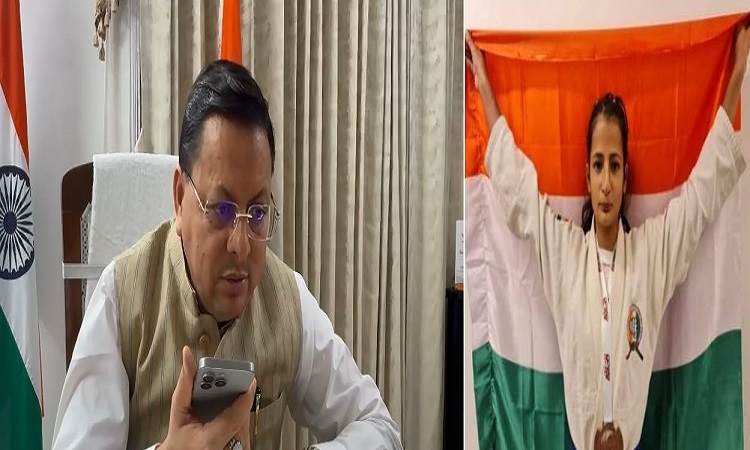 CM Dhami-Nayvya Pandey