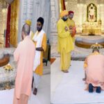 CM Yogi bowed his head in the court of Shri Ramlala
