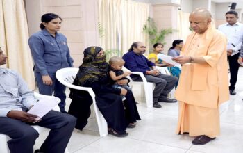 CM Yogi did 'Janta Darshan' in Lucknow