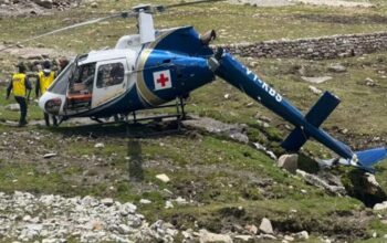Emergency landing of air ambulance in Kedarnath