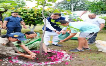 CM Dhami planted a tree under the campaign 'Ek Ped Maa Ke Naam'
