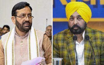 CM Nayab Singh Saini, Bhagwant Mann