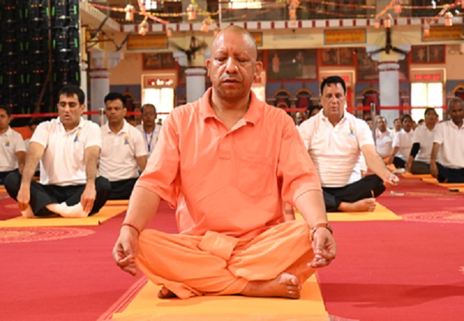CM Yogi has personal interest in AYUSH and Yoga