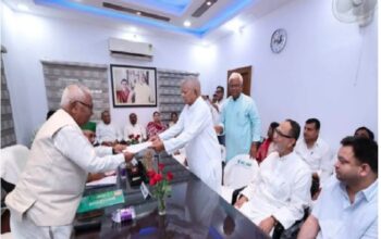 Lalu Yadav filed his nomination