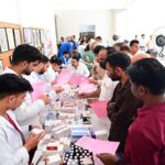 Free health camp for journalists and their family members