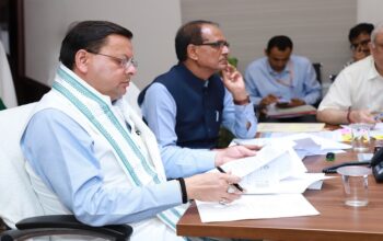 CM Dhami met Union Agriculture and Rural Development Minister Shivraj Singh Chouhan