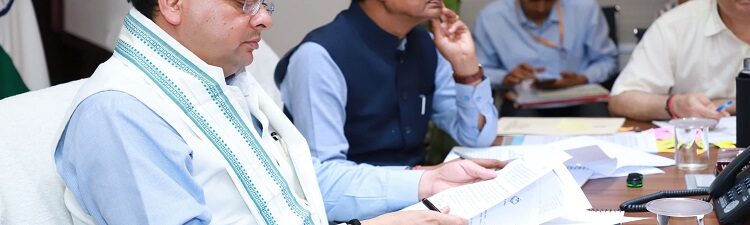 CM Dhami met Union Agriculture and Rural Development Minister Shivraj Singh Chouhan