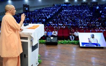 Chief Minister Yogi inaugurated 7 projects in KGMU campus