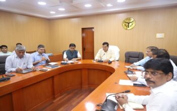 AK Sharma reviewed the relief and rehabilitation work in flood affected areas