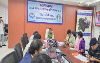Anand Bardhan reached the State Disaster Control Room