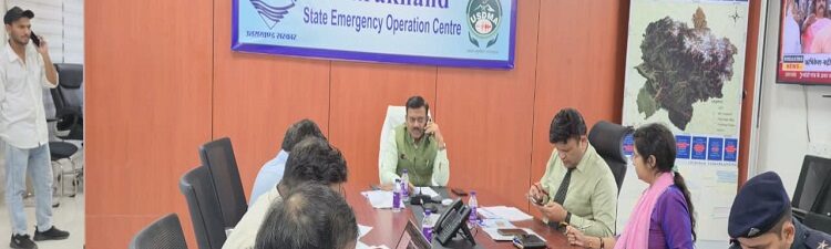 Anand Bardhan reached the State Disaster Control Room
