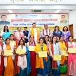 CM Dhami honored women self-help groups