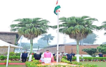 CM Dhami hoisted the tricolor