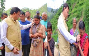 CM Dhami is on ground zero