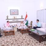 CM Dhami met Manohar Lal Khattar
