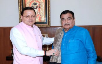 CM Dhami met Nitin Gadkari