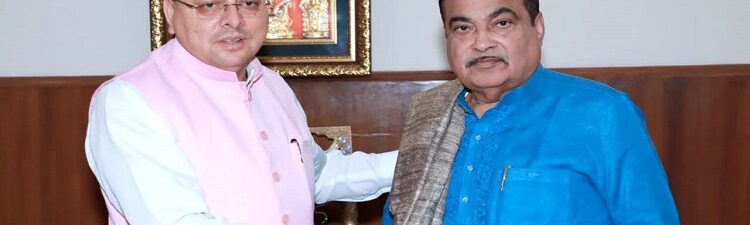 CM Dhami met Nitin Gadkari