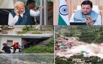 Modi took information about Dharali disaster from CM Dhami