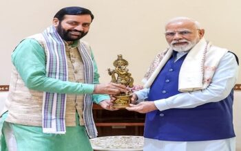 CM Nayab Singh Saini met the PM Modi