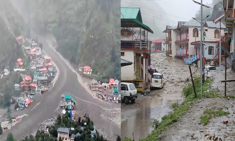 Cloudburst in Harshil of Uttarkashi