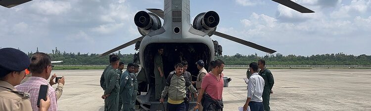 Uttarkashi disaster relief work: Successful rescue operation of passengers continues