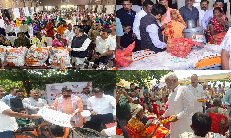 CM Yogi became the savior of flood victims