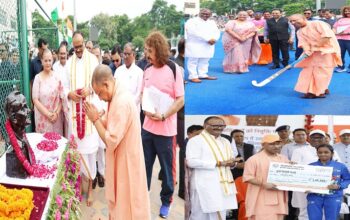 CM Yogi paid tribute to the memories of Major Dhyan Chand on his birth anniversary