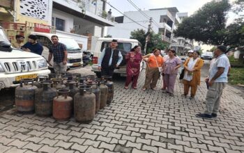 illegal gas refilling