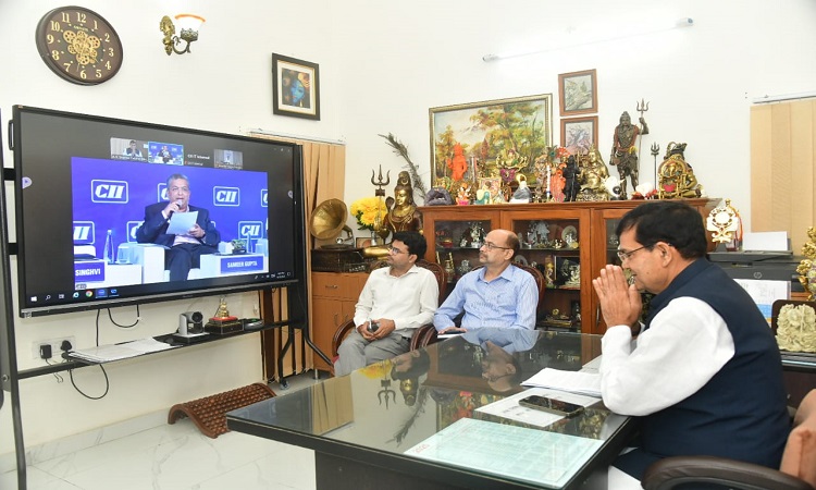 AK Sharma participated virtually in the 6th International Energy Conference