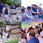 CM Dhami met the disaster affected villagers