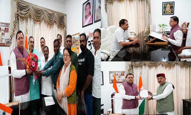 MLAs and public representatives met CM Dhami