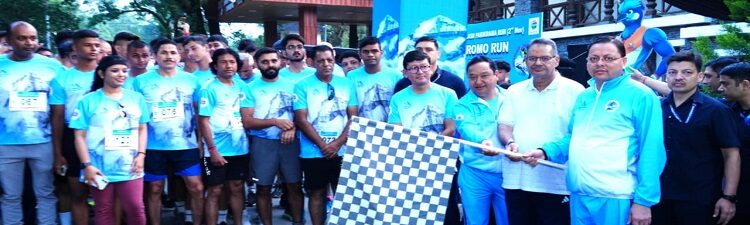 CM Dhami flagged off the Adi Kailash Parikrama Run