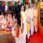CM Yogi performed the Bhoomi Pujan of Saraswati Vidya Mandir Senior Secondary School, Basava