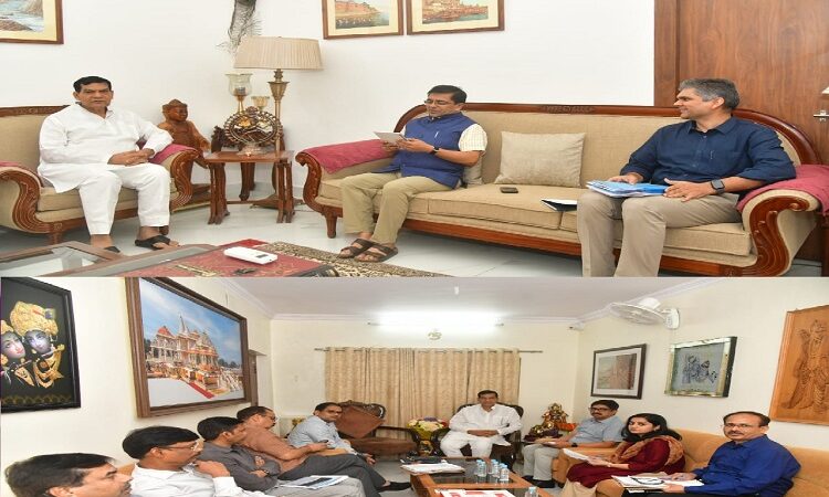 AK Sharma held a meeting regarding the preparations for Chhath festival.