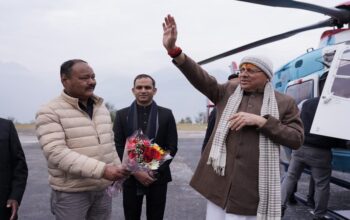 CM Dhami reached Munsiyari