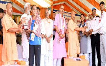 CM Yogi participated in the 36th Regional Sports Festival